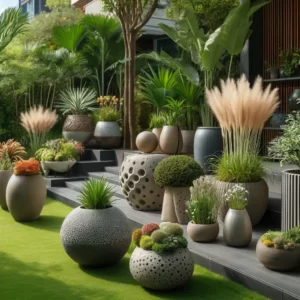 Projektowanie przestrzeni - designerskie donice ogrodowe jako element wyróżniający