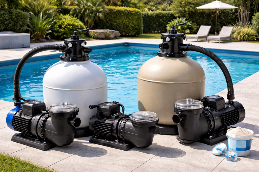 Pompy do basenów i filtry piaskowe